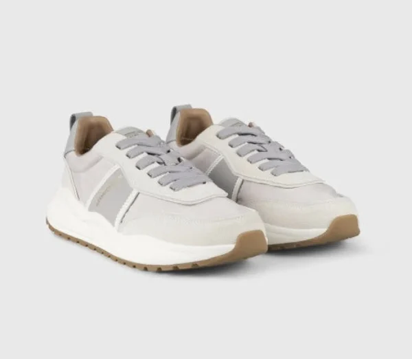 SNEAKERS ECO-DOVER MAN ALEXANDER SMITH WHITE LIGHT GREY