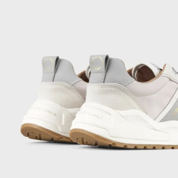 SNEAKERS ECO-DOVER MAN ALEXANDER SMITH WHITE LIGHT GREY