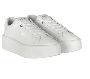 SNEAKERS EVA PELLE BIANCA