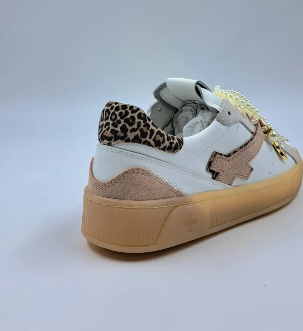 SNEAKERS GIO+ CASUAL CHIC DETTAGLI CHARMS PERLE