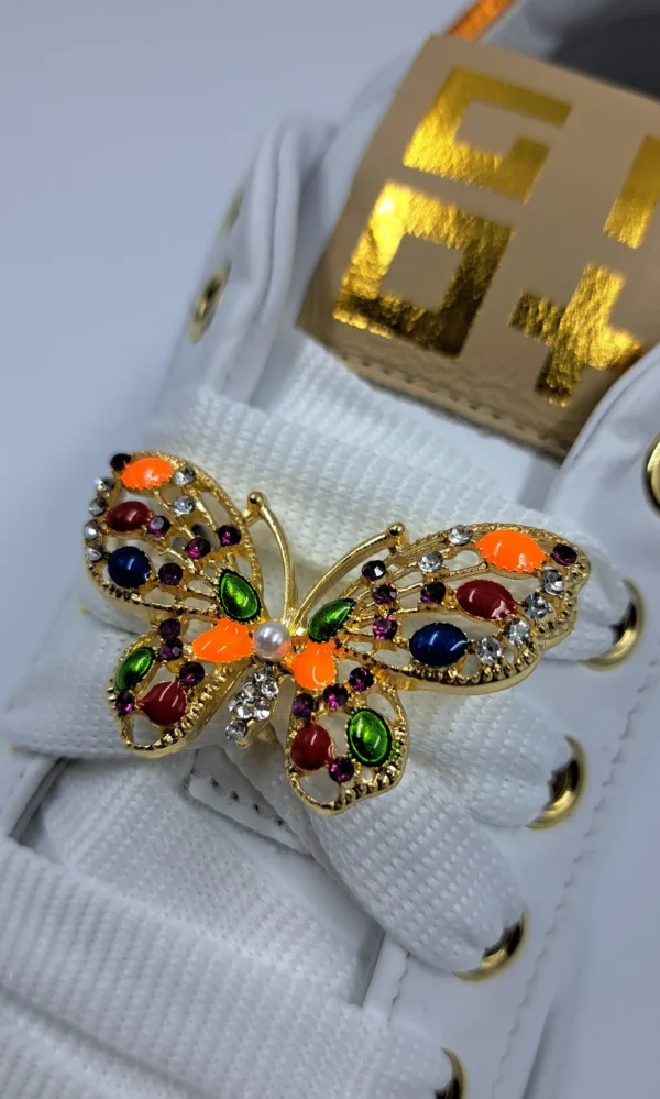 SNEAKERS GIO+ COMBI FARFALLA DETTAGLI CHARMS