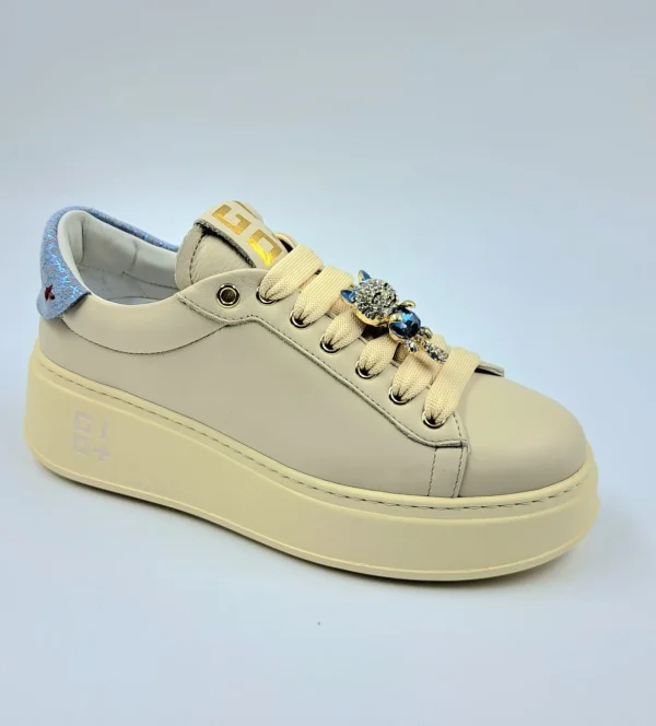SNEAKERS GIO+ COMBI GATTO DETTAGLI CHARMS