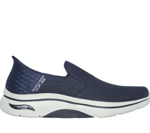 SNEAKERS GO WALK ARCH FIT 2.0 SKECHERS SLIP INS BLU