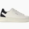 SNEAKERS GUESS ELBA PELLE DETTAGLIO BLU