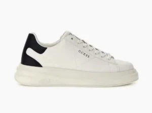 SNEAKERS GUESS ELBA PELLE DETTAGLIO BLU