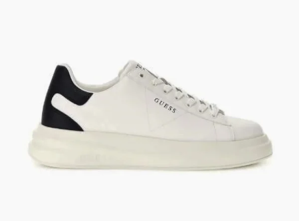 SNEAKERS GUESS ELBA PELLE DETTAGLIO BLU