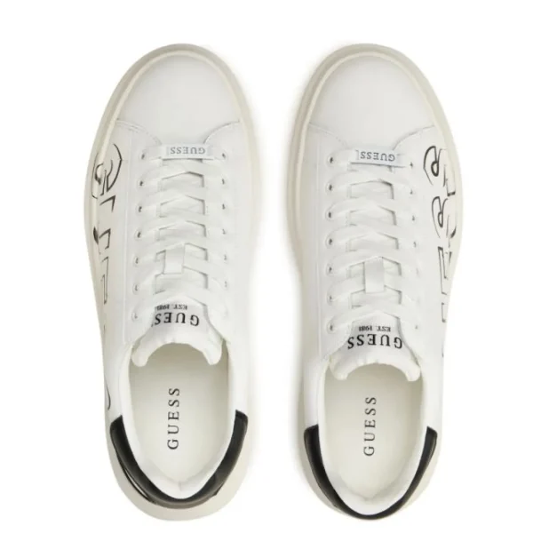 SNEAKERS GUESS LOGO MAXI LATERALE