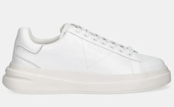 SNEAKERS GUESS PELLE TOTAL WHITE