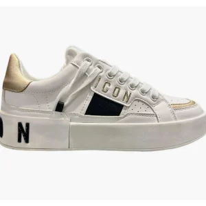 SNEAKERS ICON DONNA DETTAGLI GOLD