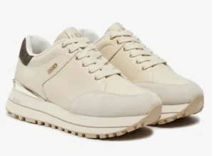 SNEAKERS IN PELLE MAXI WONDER DETTAGLI MONOGRAM