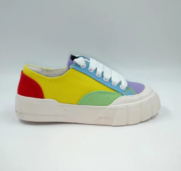 SNEAKERS IN TELA MULTICOLOR