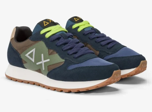 SNEAKERS JAKI BICOLOR NAVY BLUE