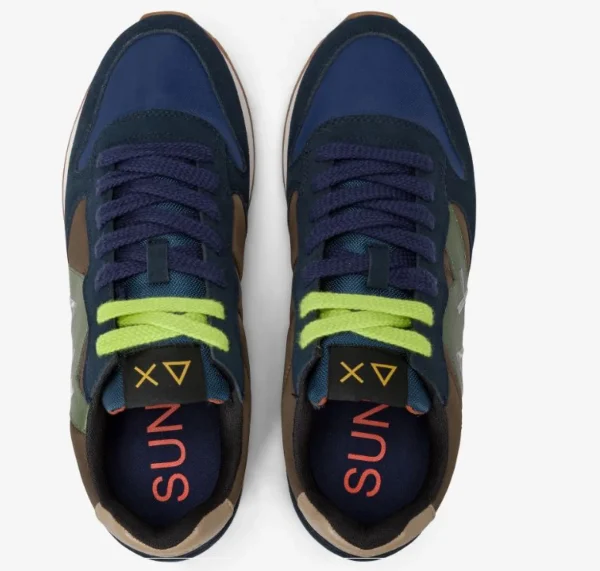 SNEAKERS JAKI BICOLOR NAVY BLUE