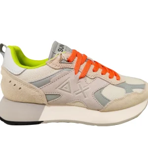 SNEAKERS JAKI OUTDOOR SUN68 BIANCO PANNA