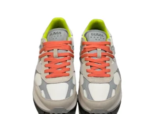 SNEAKERS JAKI OUTDOOR SUN68 BIANCO PANNA