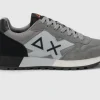 SNEAKERS JAKI SOLID GRIGIO MEDIO