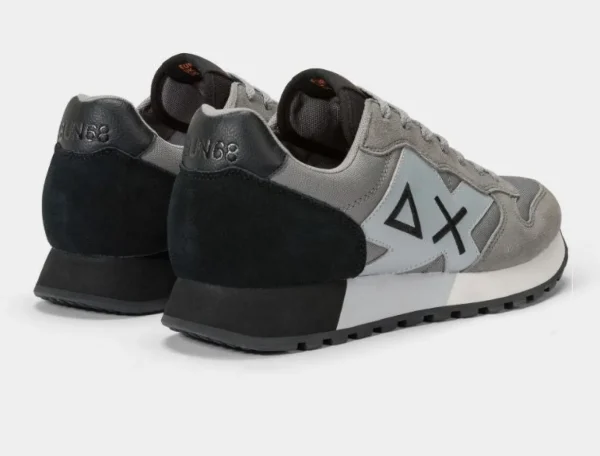 SNEAKERS JAKI SOLID GRIGIO MEDIO