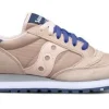 SNEAKERS JAZZ BEIGE BLU