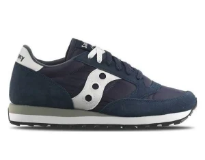 SNEAKERS JAZZ CAMOSCIO BLU