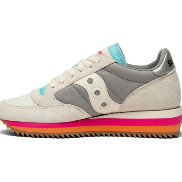 SNEAKERS JAZZ TRIPLE GRIGIO
