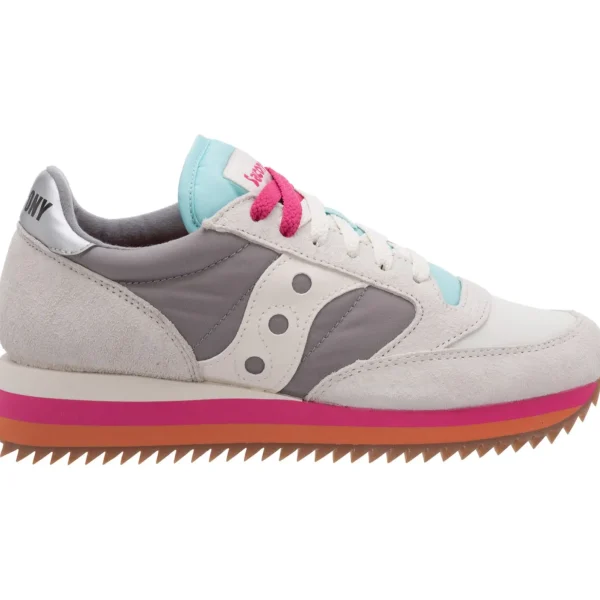 SNEAKERS JAZZ TRIPLE GRIGIO
