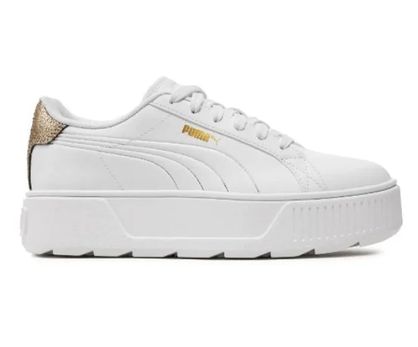 SNEAKERS KARMEN METALLIC SHINE WHITE