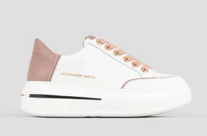 SNEAKERS LANCASTER WOMAN WHITE NUDE
