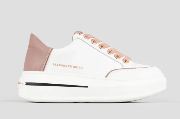 SNEAKERS LANCASTER WOMAN WHITE NUDE