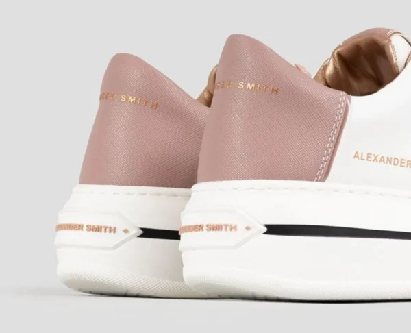 SNEAKERS LANCASTER WOMAN WHITE NUDE
