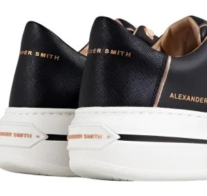 SNEAKERS LANCASTER WOMAN BLACK COPPER