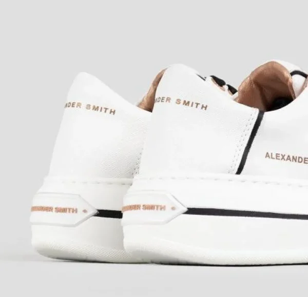 SNEAKERS LANCASTER WOMAN WHITE BLACK