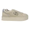 SNEAKERS LIU JO DONNA PRETTY IVORY DETTAGLI SILVER
