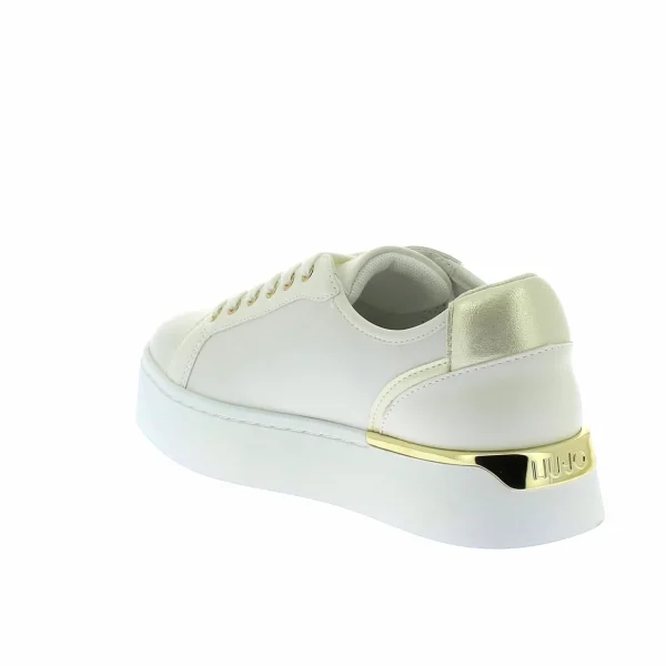 SNEAKERS LIU JO DONNA PRETTY PANNA DETTAGLI GOLD