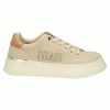 SNEAKERS LOGO LATERALE TAUPE