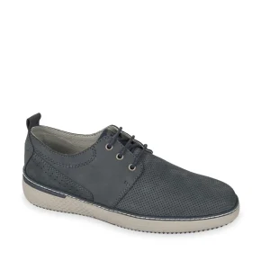 SNEAKERS NABUK MORBIDO BLU