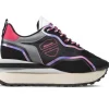 SNEAKERS NERA E FUXIA