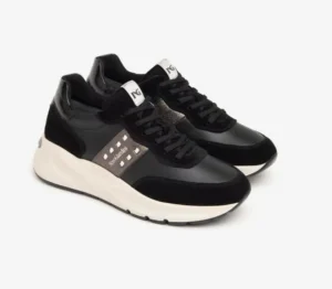 SNEAKERS PELLE CAMOSCIO AROLD NERO