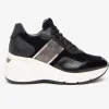 SNEAKERS PELLE CAMOSCIO NAPLAK NERO