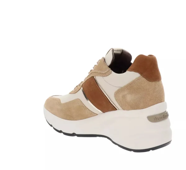 SNEAKERS PELLE CAMOSCIO VELOUR AMBRA
