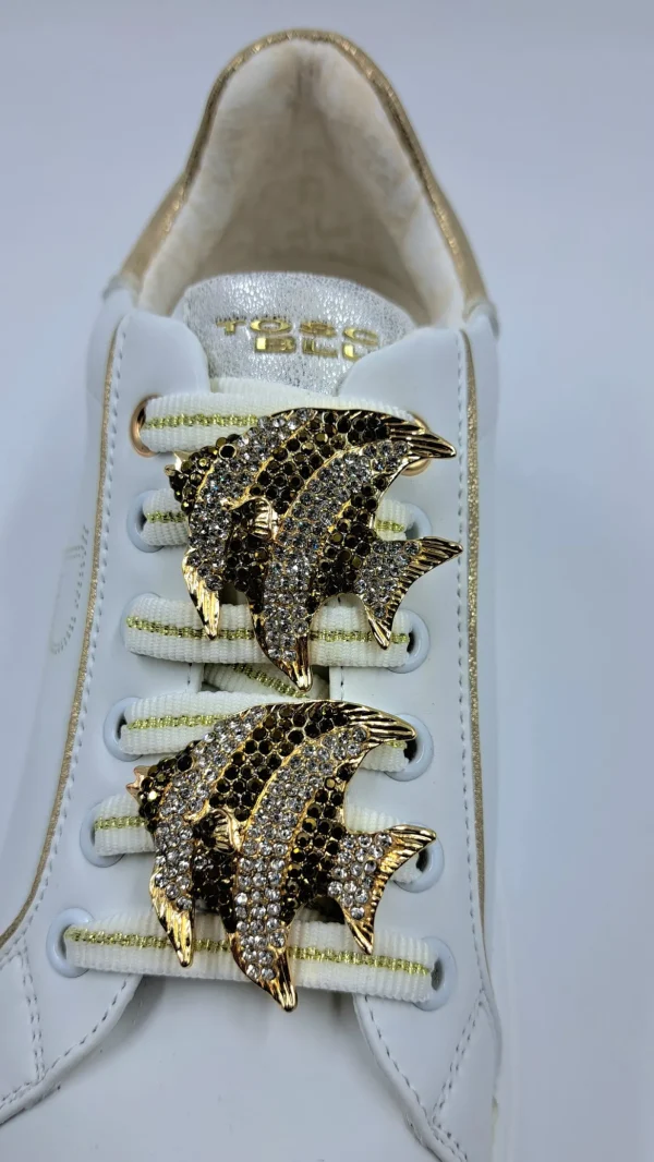 SNEAKERS PELLE ELETTRA TOSCA BLU CHARMS