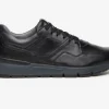 SNEAKERS PELLE MORBIDA NERA