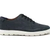 SNEAKERS PELLE NABUK BLU
