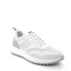 SNEAKERS PELLE TRAFORATA BIANCA