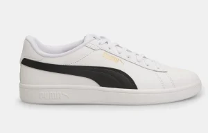 SNEAKERS PUMA SCARPE UOMO SMASH 3.0 MAN BIANCO BLACK