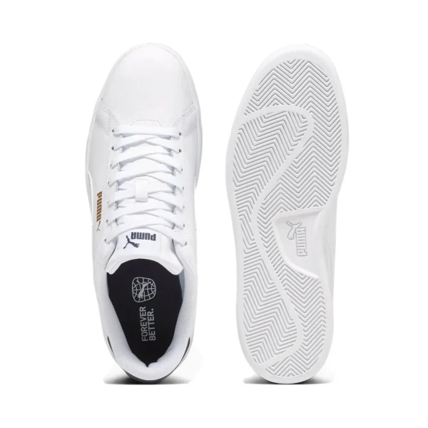 SNEAKERS PUMA SCARPE UOMO SMASH 3.0 MAN BIANCO