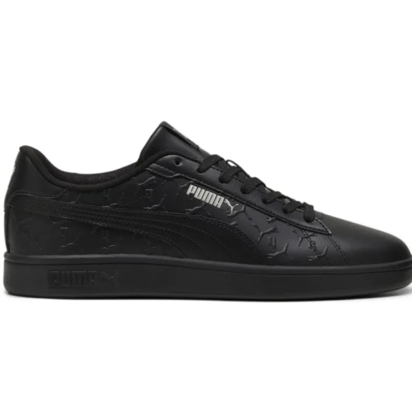 SNEAKERS PUMA UOMO SCARPE SMASH 3.0 SUPERLOGO NERO
