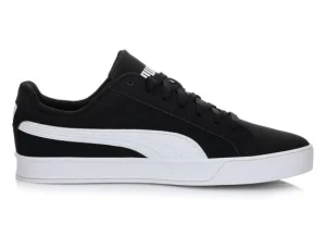 SNEAKERS PUMA UOMO SCARPE SMASH VULC MAN BLACK