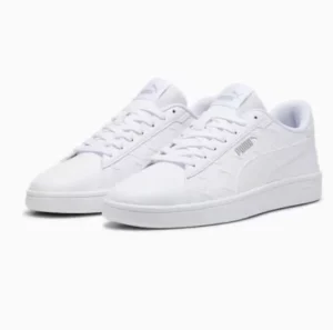 SNEAKERS PUMA UOMO SCARPE SMASH 3.0 SUPERLOGO BIANCO