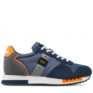 SNEAKERS QUEENS BLU ARANCIONE