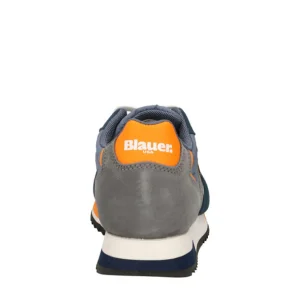 SNEAKERS QUEENS BLU ARANCIONE